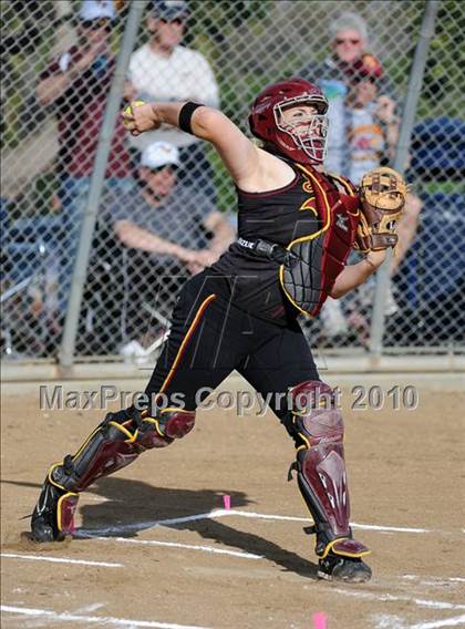 Thumbnail 3 in Ramona vs Torrey Pines (North County Tournament) photogallery.