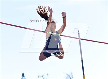 Thumbnail 1 in CCS Top 8 Classic Los Gatos (Girls Pole Vault) photogallery.