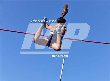Thumbnail 3 in CCS Top 8 Classic Los Gatos (Girls Pole Vault) photogallery.
