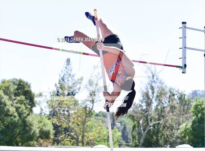 Thumbnail 2 in CCS Top 8 Classic Los Gatos (Girls Pole Vault) photogallery.