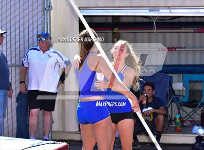 Thumbnail 2 in CCS Top 8 Classic Los Gatos (Girls Pole Vault) photogallery.