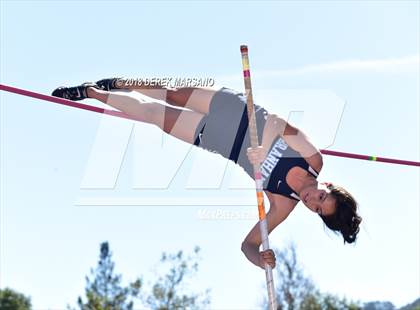 Thumbnail 1 in CCS Top 8 Classic Los Gatos (Girls Pole Vault) photogallery.
