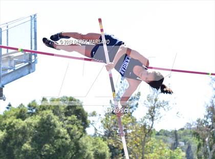 Thumbnail 3 in CCS Top 8 Classic Los Gatos (Girls Pole Vault) photogallery.