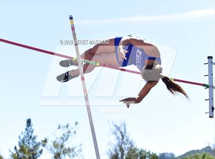 Thumbnail 2 in CCS Top 8 Classic Los Gatos (Girls Pole Vault) photogallery.