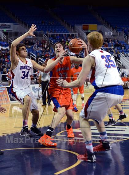 Thumbnail 1 in Reno vs. Bishop Gorman (NIAA State Semifinal) photogallery.