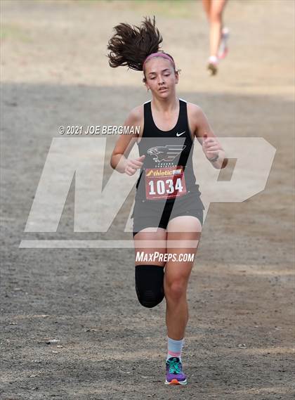 Thumbnail 1 in CIF Central Section Cross Country Championships (Girls D5 Race) photogallery.