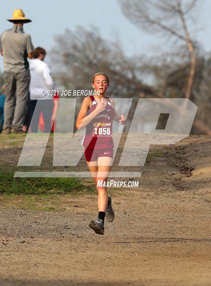 Thumbnail 3 in CIF Central Section Cross Country Championships (Girls D5 Race) photogallery.