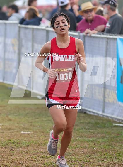 Thumbnail 2 in CIF Central Section Cross Country Championships (Girls D5 Race) photogallery.