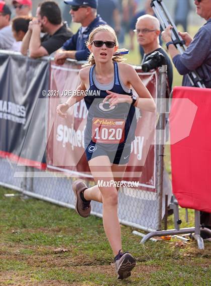 Thumbnail 3 in CIF Central Section Cross Country Championships (Girls D5 Race) photogallery.