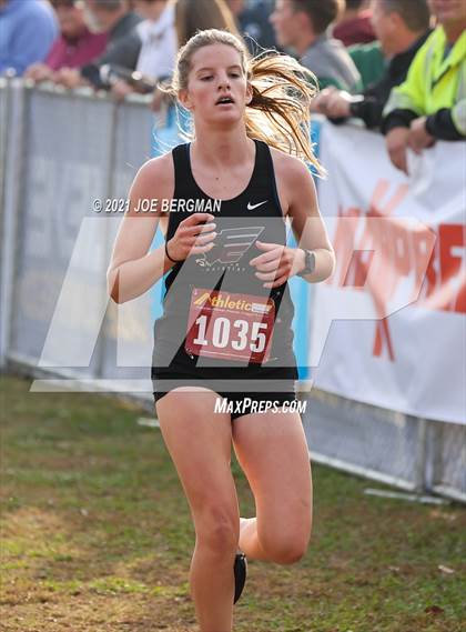 Thumbnail 3 in CIF Central Section Cross Country Championships (Girls D5 Race) photogallery.