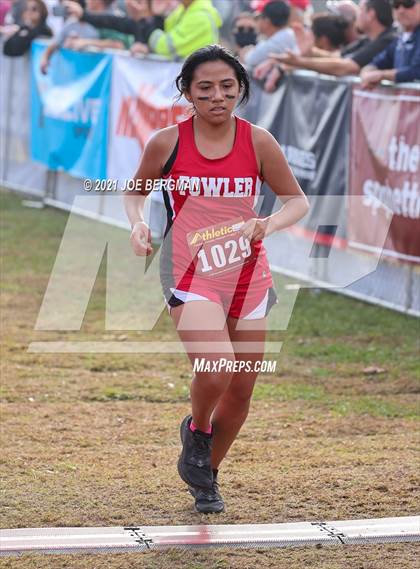 Thumbnail 2 in CIF Central Section Cross Country Championships (Girls D5 Race) photogallery.