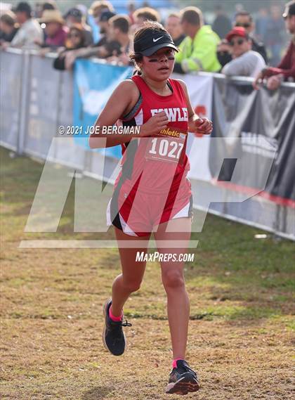 Thumbnail 2 in CIF Central Section Cross Country Championships (Girls D5 Race) photogallery.