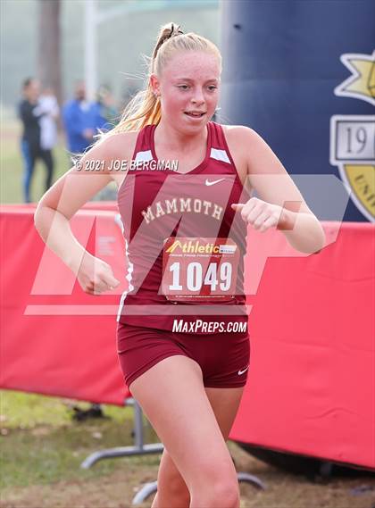 Thumbnail 1 in CIF Central Section Cross Country Championships (Girls D5 Race) photogallery.