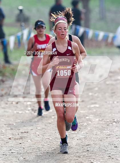 Thumbnail 3 in CIF Central Section Cross Country Championships (Girls D5 Race) photogallery.