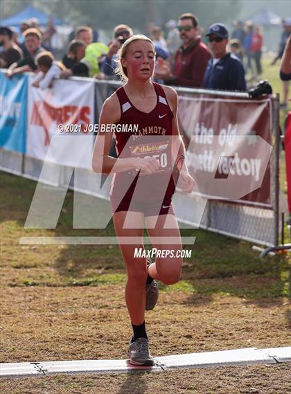 Thumbnail 2 in CIF Central Section Cross Country Championships (Girls D5 Race) photogallery.
