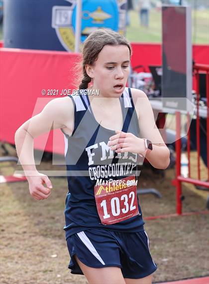 Thumbnail 3 in CIF Central Section Cross Country Championships (Girls D5 Race) photogallery.