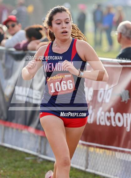 Thumbnail 1 in CIF Central Section Cross Country Championships (Girls D5 Race) photogallery.