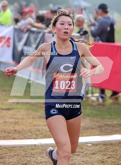 Thumbnail 1 in CIF Central Section Cross Country Championships (Girls D5 Race) photogallery.