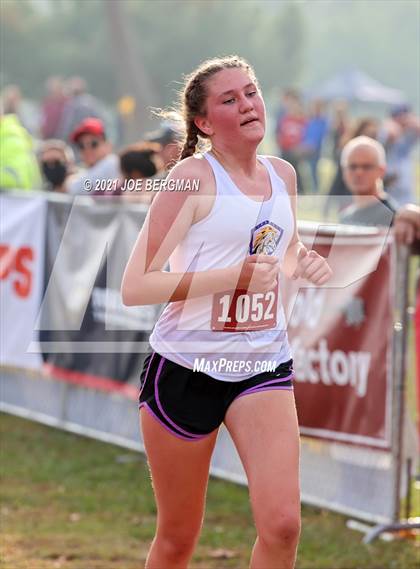 Thumbnail 2 in CIF Central Section Cross Country Championships (Girls D5 Race) photogallery.