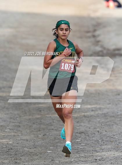Thumbnail 3 in CIF Central Section Cross Country Championships (Girls D5 Race) photogallery.
