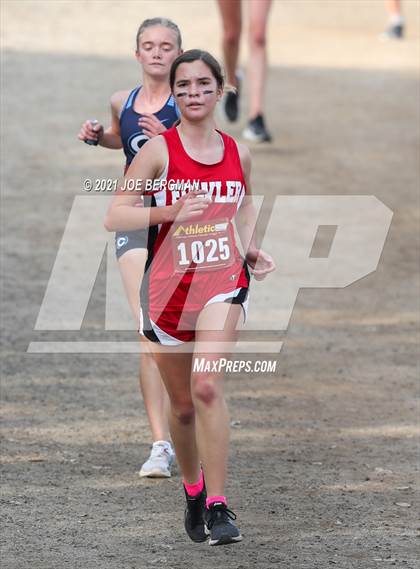 Thumbnail 3 in CIF Central Section Cross Country Championships (Girls D5 Race) photogallery.