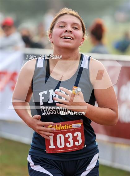 Thumbnail 1 in CIF Central Section Cross Country Championships (Girls D5 Race) photogallery.