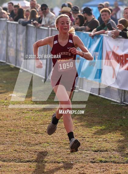 Thumbnail 1 in CIF Central Section Cross Country Championships (Girls D5 Race) photogallery.