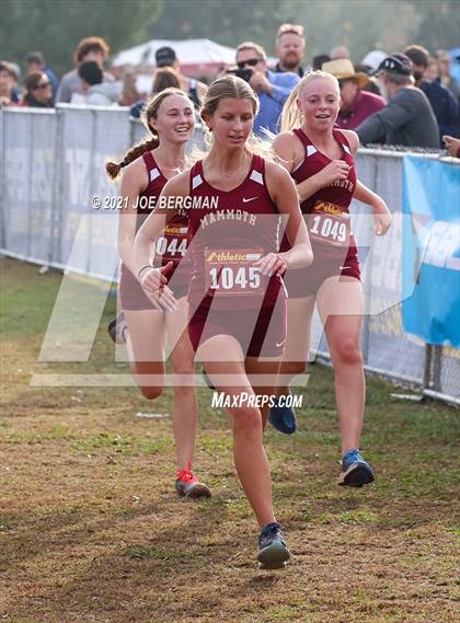 Thumbnail 3 in CIF Central Section Cross Country Championships (Girls D5 Race) photogallery.