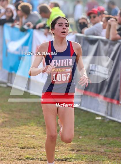 Thumbnail 2 in CIF Central Section Cross Country Championships (Girls D5 Race) photogallery.