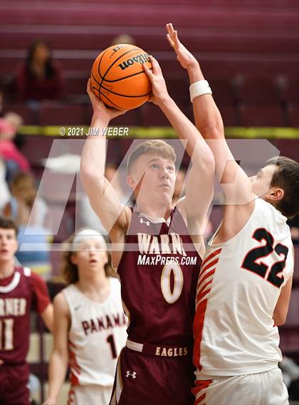 Thumbnail 2 in Panama vs Warner (OSSAA 2A Regional Playoff) photogallery.