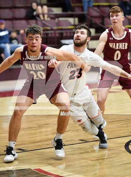 Thumbnail 1 in Panama vs Warner (OSSAA 2A Regional Playoff) photogallery.