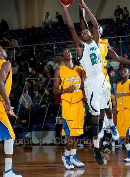 Thumbnail 3 in Leesville Road vs. Dudley (Holiday Invitational Tournament) photogallery.