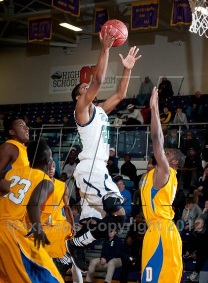 Thumbnail 3 in Leesville Road vs. Dudley (Holiday Invitational Tournament) photogallery.