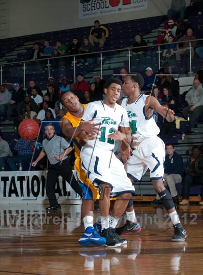 Thumbnail 3 in Leesville Road vs. Dudley (Holiday Invitational Tournament) photogallery.