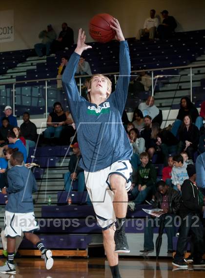 Thumbnail 3 in Leesville Road vs. Dudley (Holiday Invitational Tournament) photogallery.