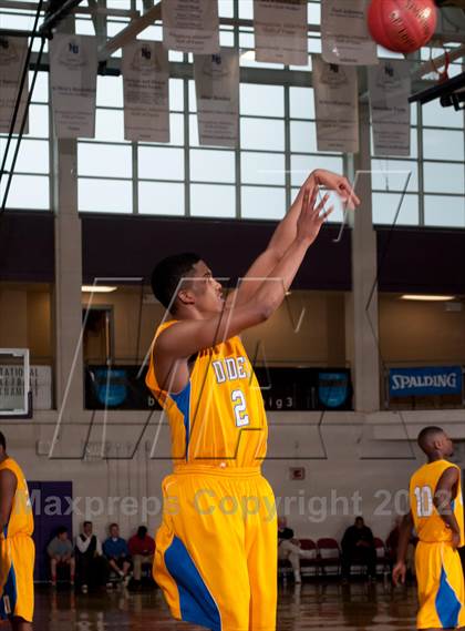 Thumbnail 3 in Leesville Road vs. Dudley (Holiday Invitational Tournament) photogallery.