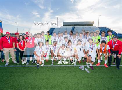 Thumbnail 3 in Bel Air vs Sharyland  (UIL 5A Soccer Semifinal) photogallery.