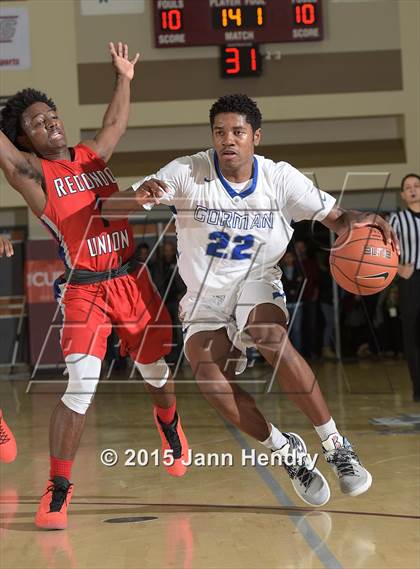 Thumbnail 1 in Redondo Union vs Bishop Gorman (MaxPreps Holiday Classic) photogallery.