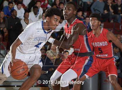 Thumbnail 1 in Redondo Union vs Bishop Gorman (MaxPreps Holiday Classic) photogallery.