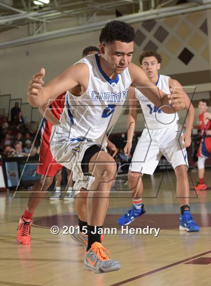 Thumbnail 1 in Redondo Union vs Bishop Gorman (MaxPreps Holiday Classic) photogallery.