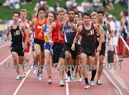 Thumbnail 2 in CIF State Track & Field Championships (1600m) photogallery.
