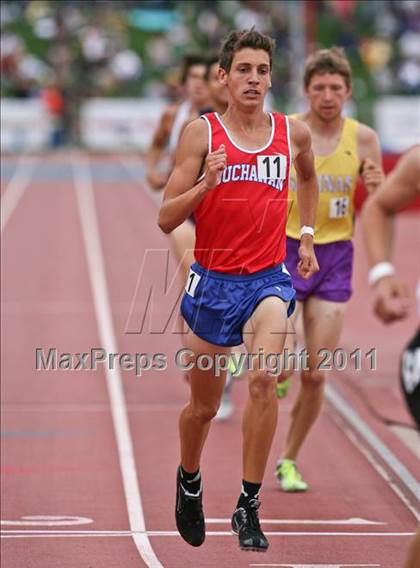 Thumbnail 1 in CIF State Track & Field Championships (1600m) photogallery.