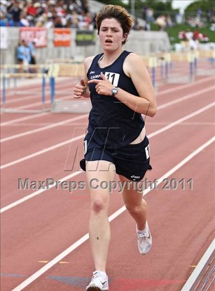 Thumbnail 1 in CIF State Track & Field Championships (1600m) photogallery.