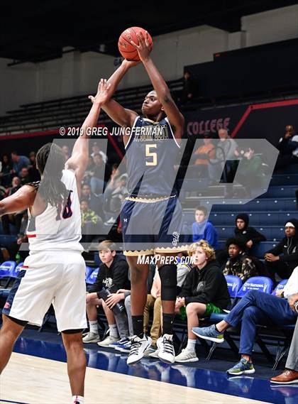 Thumbnail 2 in Modesto Christian vs. St. John Bosco (MaxPreps/DLS MLK Classic) photogallery.