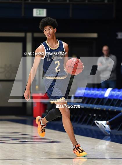 Thumbnail 3 in Modesto Christian vs. St. John Bosco (MaxPreps/DLS MLK Classic) photogallery.
