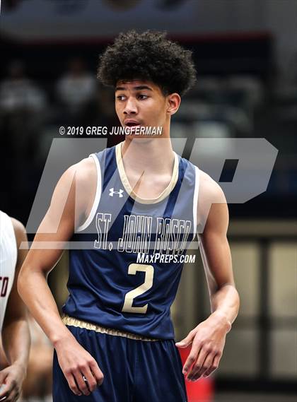 Thumbnail 2 in Modesto Christian vs. St. John Bosco (MaxPreps/DLS MLK Classic) photogallery.