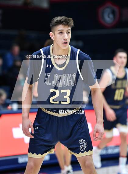 Thumbnail 2 in Modesto Christian vs. St. John Bosco (MaxPreps/DLS MLK Classic) photogallery.