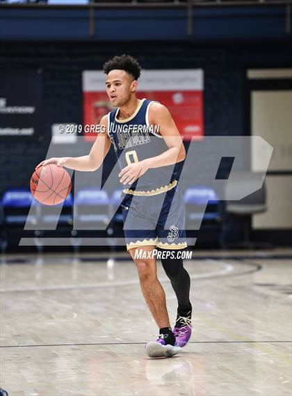 Thumbnail 1 in Modesto Christian vs. St. John Bosco (MaxPreps/DLS MLK Classic) photogallery.