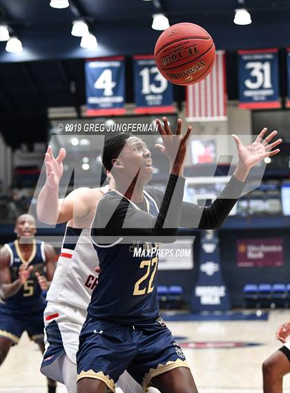 Thumbnail 3 in Modesto Christian vs. St. John Bosco (MaxPreps/DLS MLK Classic) photogallery.