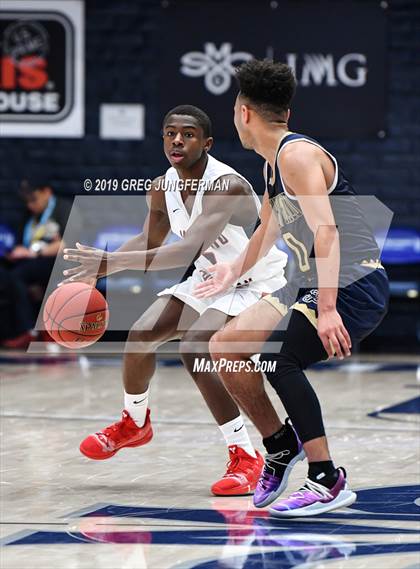Thumbnail 2 in Modesto Christian vs. St. John Bosco (MaxPreps/DLS MLK Classic) photogallery.